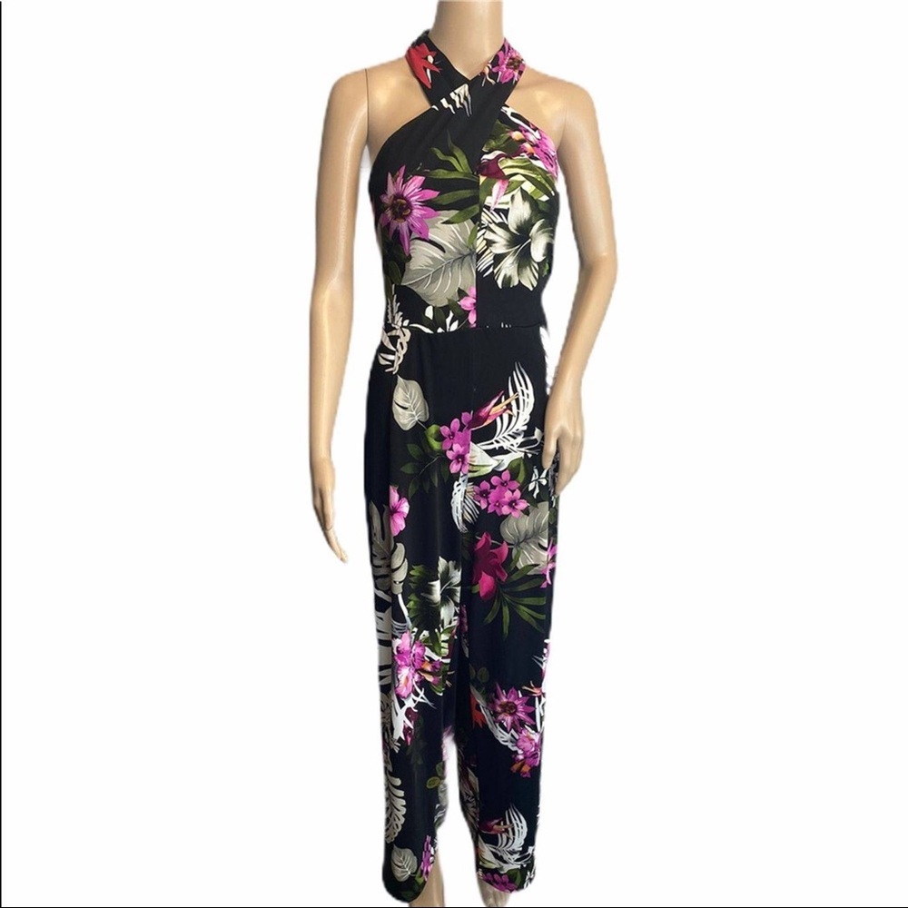 Shelby & Palmer floral jumpsuit